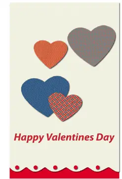 Heart Cutouts valentine