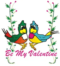 Love Birds valentine