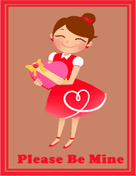 Valentines Card for Woman valentine