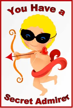 Secret Admirer Cupid Valentines Card valentine