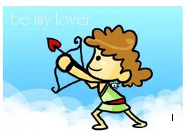 Cupid's Bow valentine