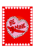 Be My Valentine Card