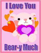 Bear Valentines Card